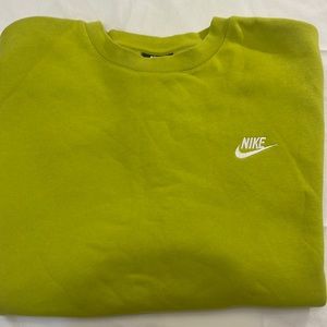Nike crewneck sweatshirt - volt